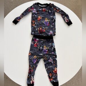 Little Sleepies Disney Villains Two-Piece Pajama Set